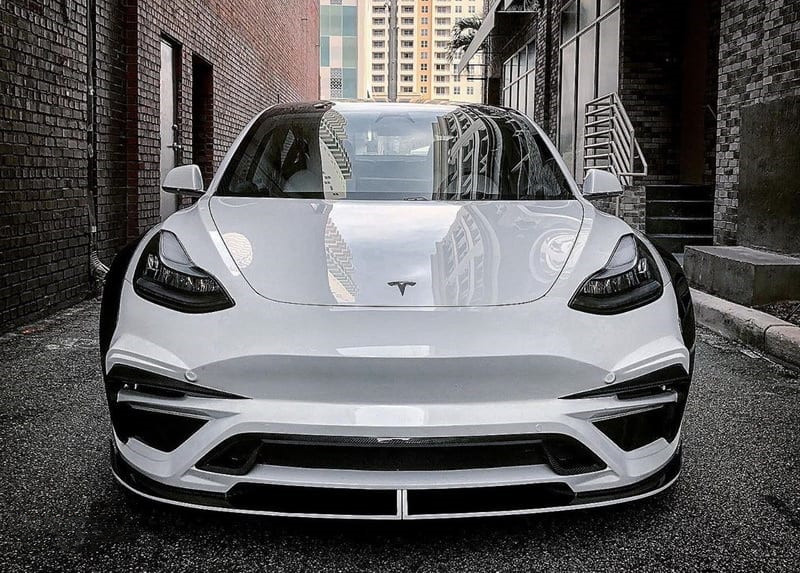 帅爆的特斯拉model 3改装_腾讯新闻