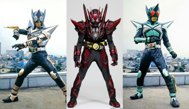 地狱升跃蝗虫上线假面骑士地狱三兄弟完美集结而你却胖成了球