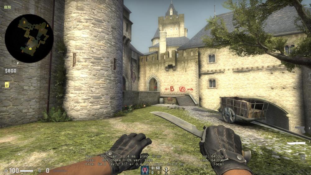 csgo古堡激战地图