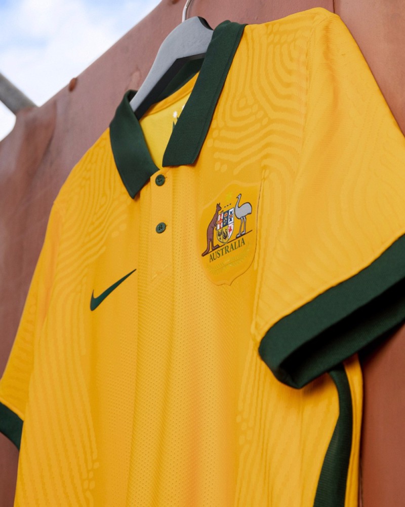 耐克发布澳大利亚国家队全新主场球衣