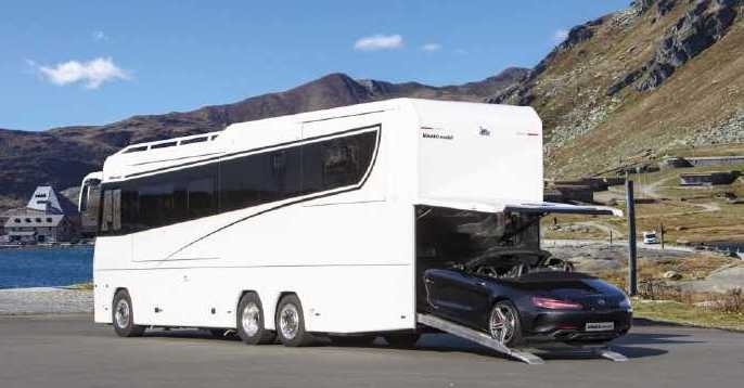 可载跑车房车vario展示