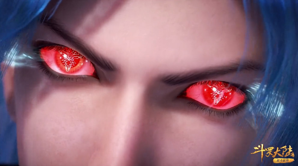 同样是眼睛变红唐三因为杀气唐昊因为魂环胡列娜呢