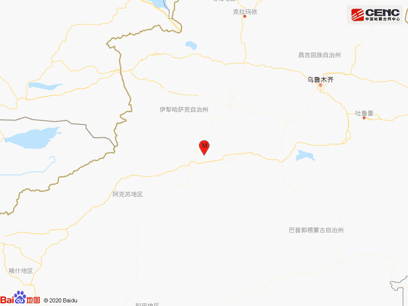 库车市|新疆阿克苏地区库车市发生3.2级地震