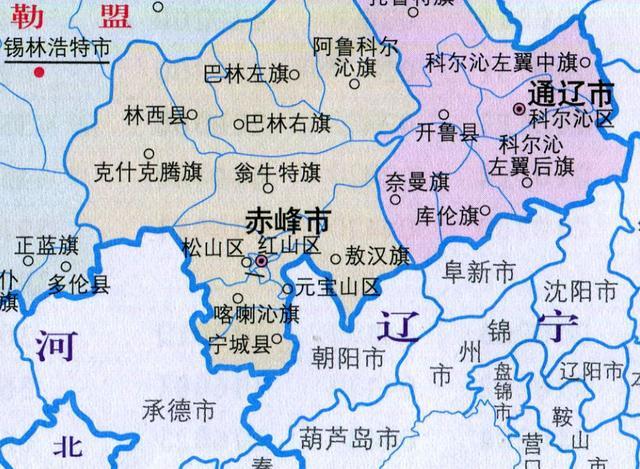 內蒙古12盟市人口一覽赤峰通遼呼和浩特包頭前四