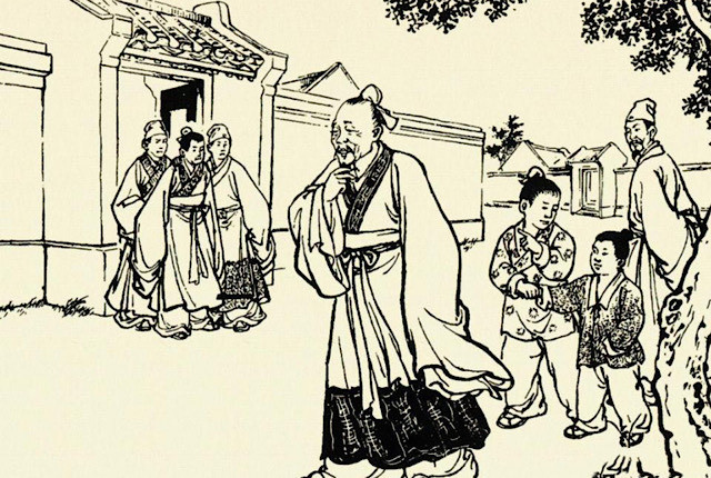 民间故事|民间故事：一次善举，老翁躲过一劫