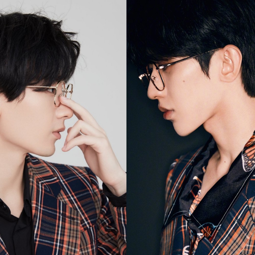 成毅模仿蔡徐坤?一样的西装加金属眼镜,连粉丝都认不出来