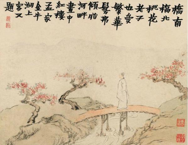 扬州八怪|五十三岁后才工画，扬州八怪之一，其画造型奇古，构思别出新意！