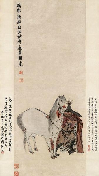 扬州八怪|五十三岁后才工画，扬州八怪之一，其画造型奇古，构思别出新意！