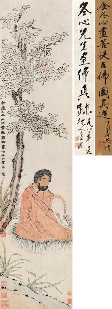扬州八怪|五十三岁后才工画，扬州八怪之一，其画造型奇古，构思别出新意！