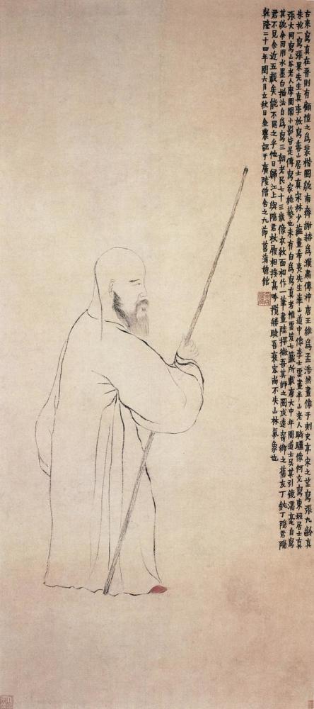 扬州八怪|五十三岁后才工画，扬州八怪之一，其画造型奇古，构思别出新意！