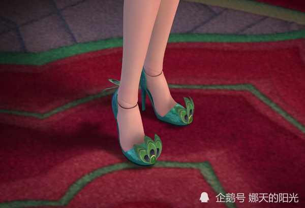 灵公主裙子下的鞋子图片