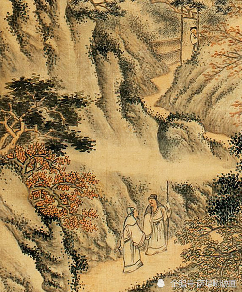 白云深处有人家|画出诗中意境，邓斌绘《白云深处有人家》