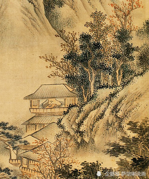 白云深处有人家|画出诗中意境，邓斌绘《白云深处有人家》