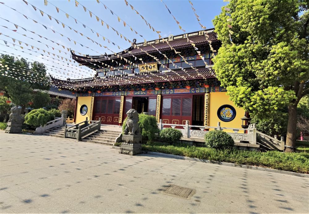 始建宋代的地藏禅院历经风雨沧桑今成为环境优美的佛法之地