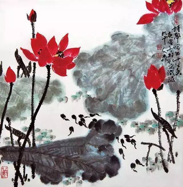 国画|书画收藏者的福利，中国画的几种简单方法