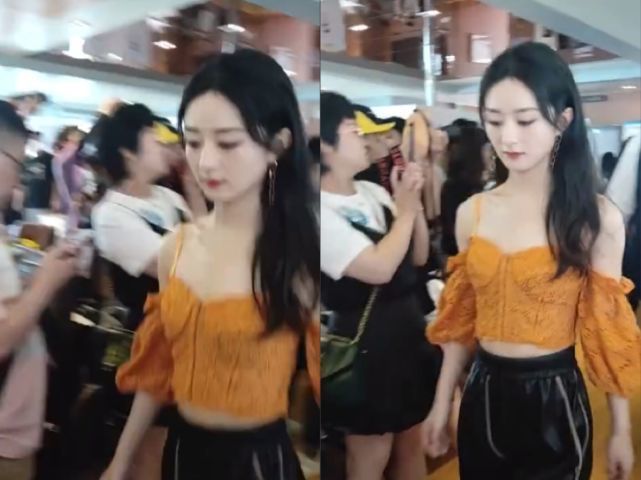 赵丽颖|赵丽颖露脐装开机生图曝光，14年后合作郑晓龙未变样