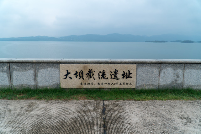 大壩全長1640米,現在為aaaa級景區|洈水國家森林公園|洈水水庫|湖北