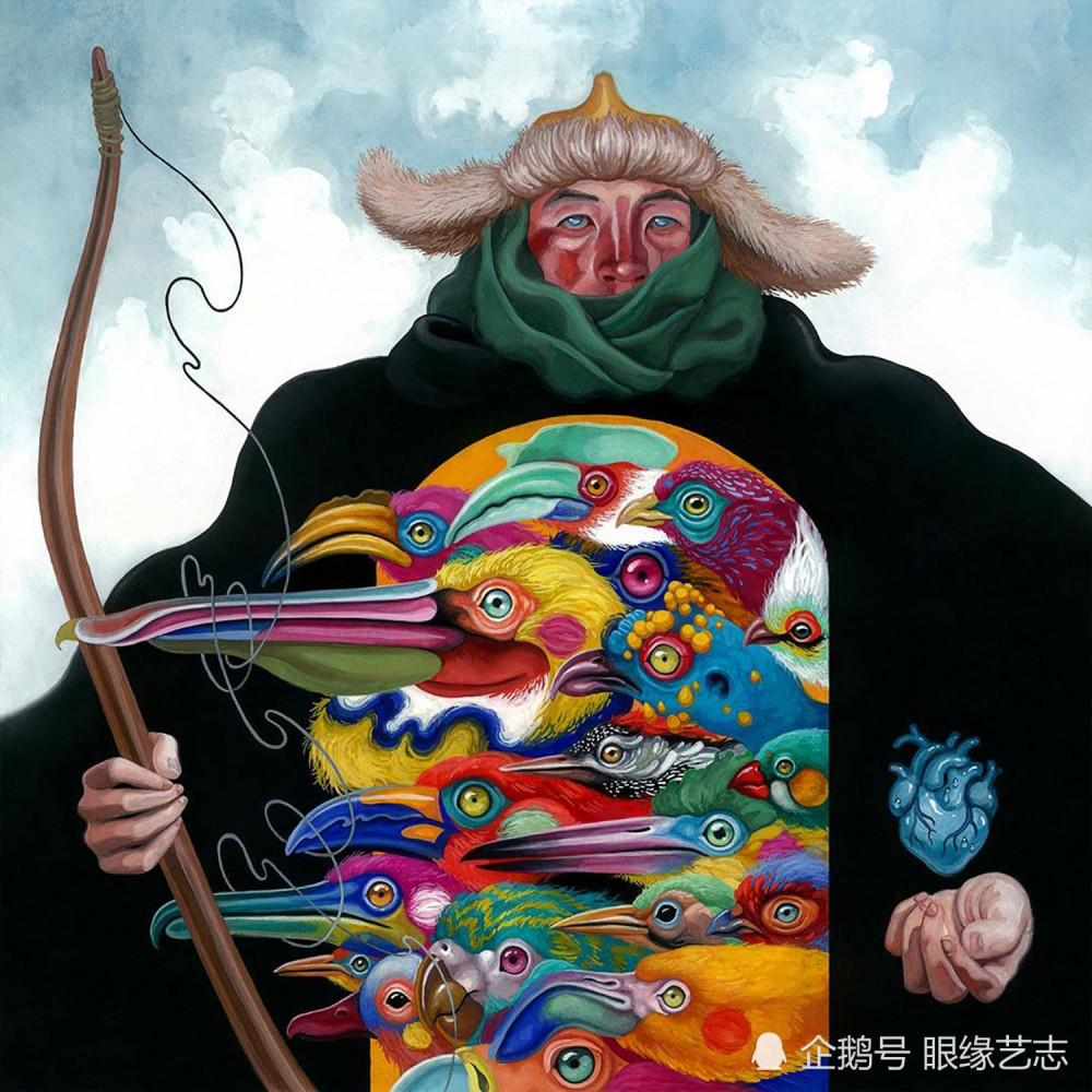 图腾|华丽且诡异的生命图腾：她不是无家可归，只是一直在路上