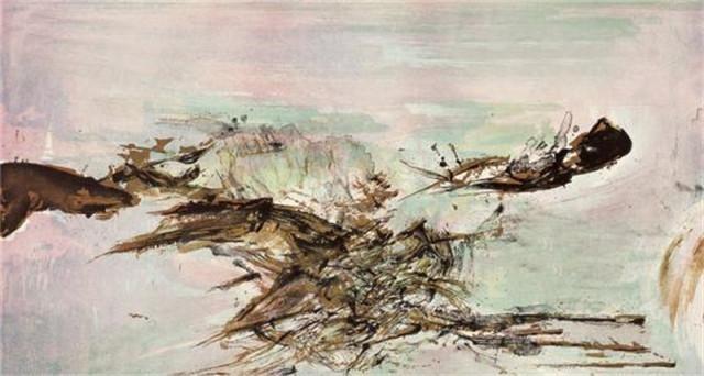 赵无极|宋太祖31世孙赵无极，西方绘画界大师，与毕加索曾是邻居