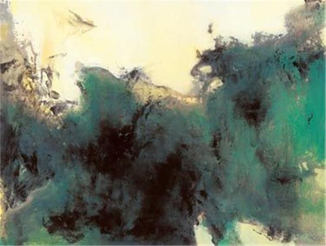 赵无极|宋太祖31世孙赵无极，西方绘画界大师，与毕加索曾是邻居