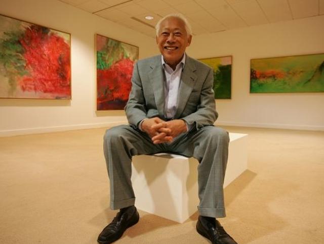 赵无极|宋太祖31世孙赵无极，西方绘画界大师，与毕加索曾是邻居