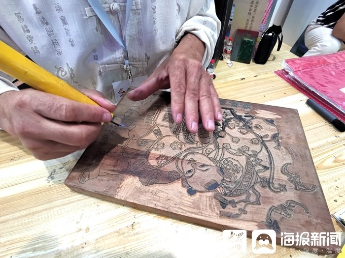 木版年画|不差毫厘的“非遗美”，博览会东昌府木版年画吸睛全场