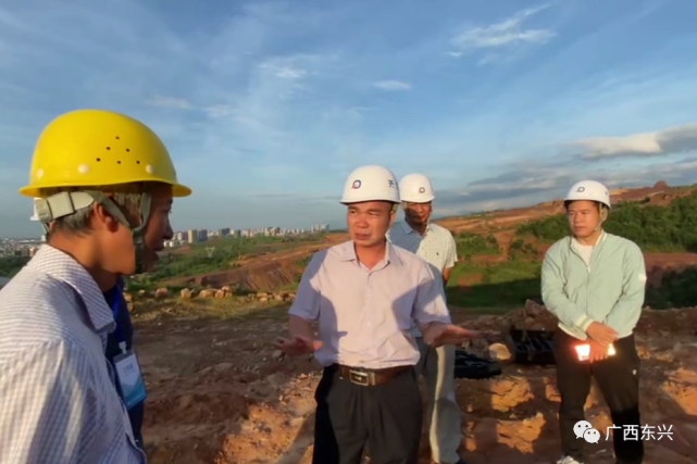 东兴市领导调研高铁新区建设工作_腾讯新闻