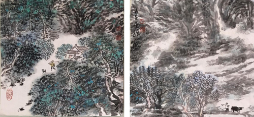 常金强|迎国庆·贺中秋——当代实力派山水画家常金强