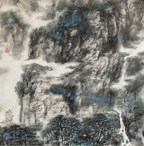 常金强|迎国庆·贺中秋——当代实力派山水画家常金强