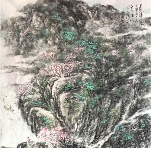 常金强|迎国庆·贺中秋——当代实力派山水画家常金强