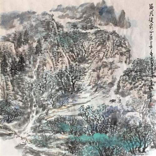 常金强|迎国庆·贺中秋——当代实力派山水画家常金强
