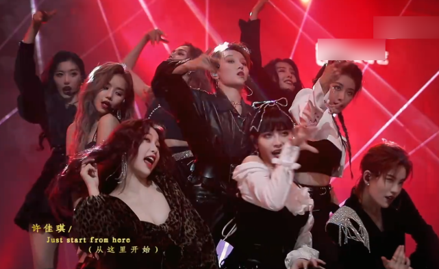 the9表演《斯克芬斯》,金粉舞台太惊艳,舞台照更是大饱眼福|the9|刘雨