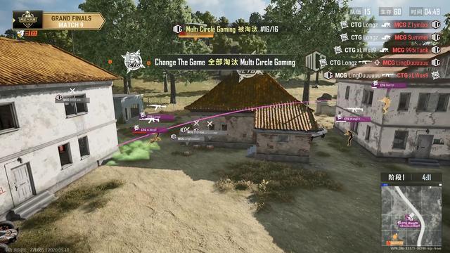 pubg黄金大奖赛S10总决赛：“家徒四壁”蔡老板，偶尔复苏OMG