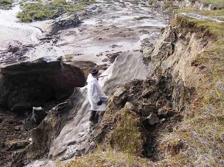 永久冻土|北极出现7185个大土包，8月爆了一个，有人爆炸当天拜访了它