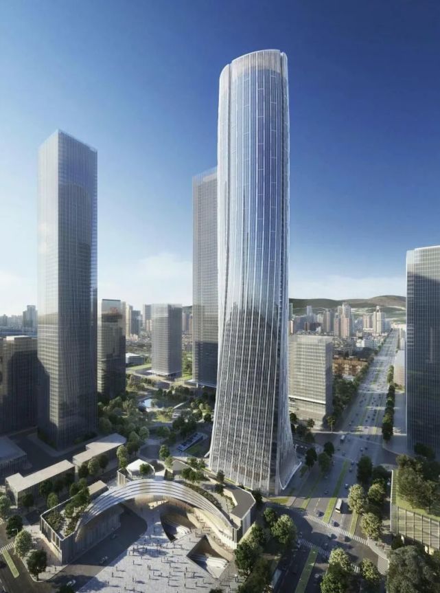 南京江北新区高楼图片