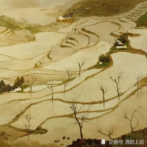 吴冠中|当代著名油画家、美术教育家，吴冠中油画作品集萃