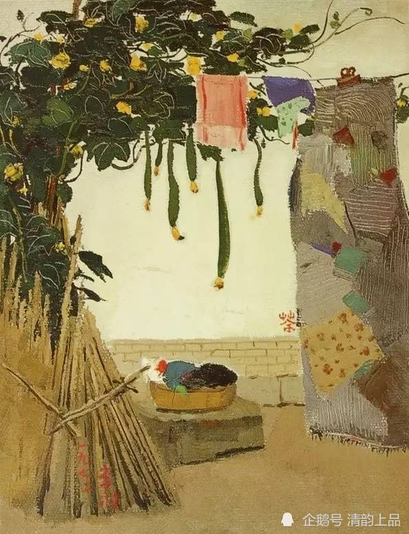 吴冠中|当代著名油画家、美术教育家，吴冠中油画作品集萃