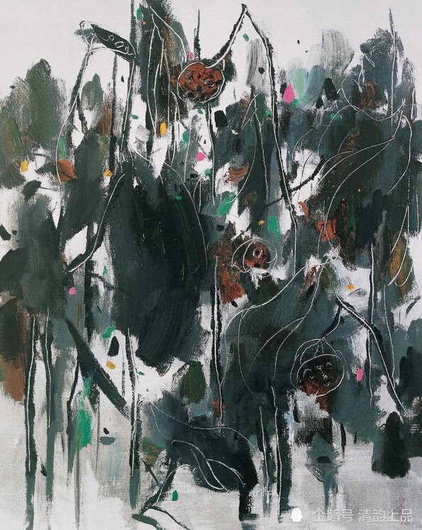 吴冠中|当代著名油画家、美术教育家，吴冠中油画作品集萃