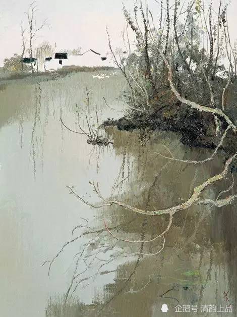 吴冠中|当代著名油画家、美术教育家，吴冠中油画作品集萃