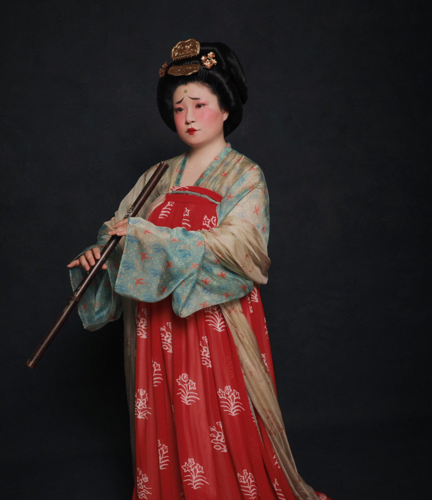 晚唐五代的妆容是什么样的很多人都喜欢第一种而我喜欢第四种