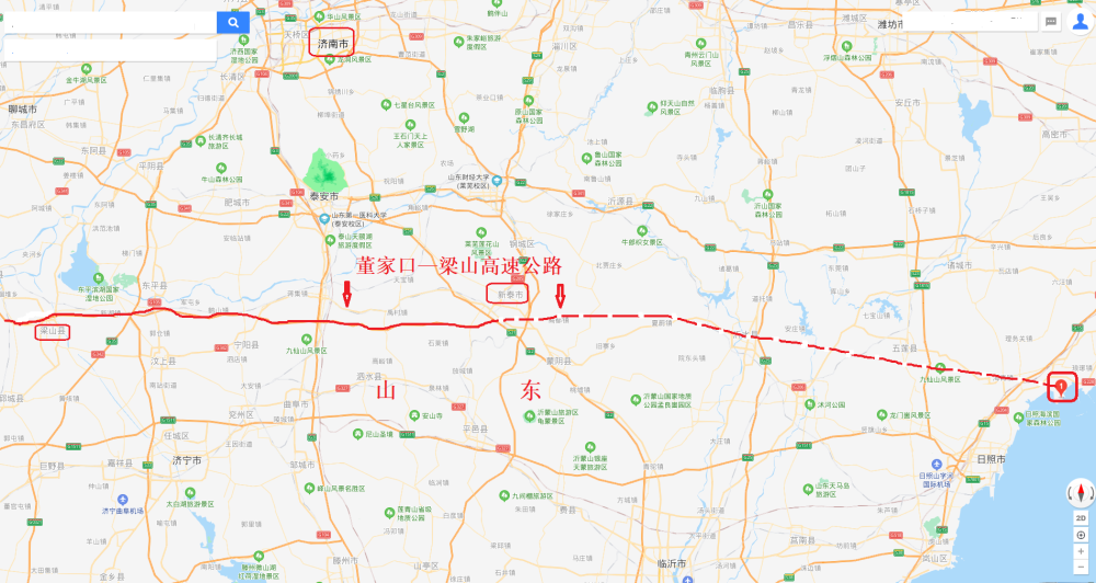 董梁高速公路-山东联系中西部地区的新兴快捷通道