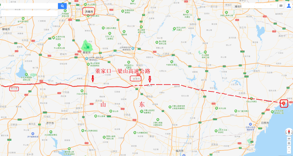 董梁高速公路山东联系中西部地区的新兴快捷通道