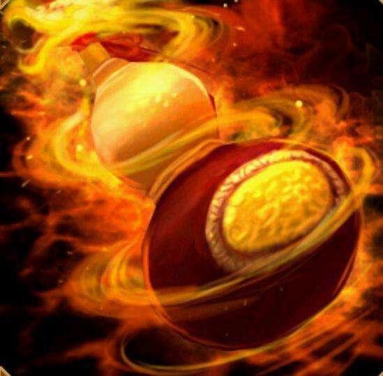 这斩仙飞刀装在一个红色葫芦里,在使用之前,拧开葫芦盖子,就会冒出一