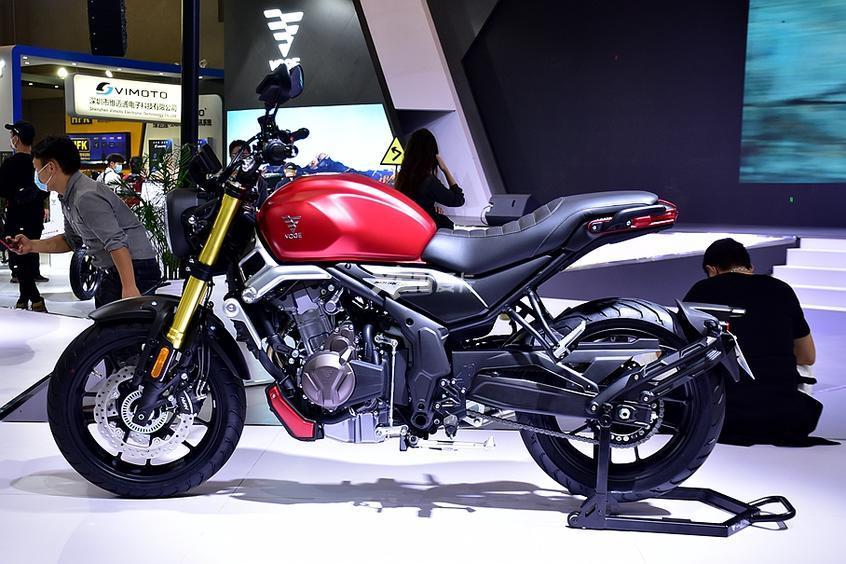 2020重庆摩博会隆鑫无极500ac静态体验