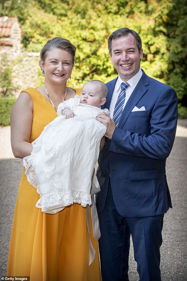 duke of luxembourg)和妻子,卢森堡世袭大公夫人斯特凡妮(stéphanie