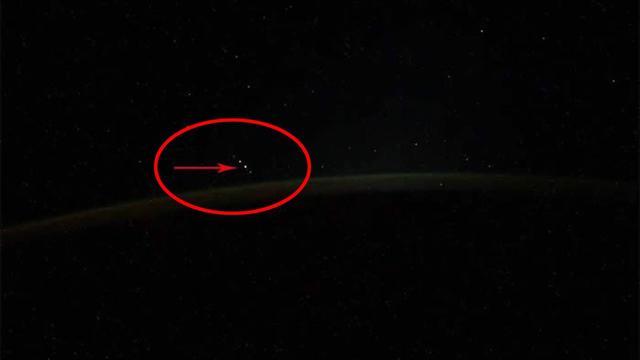 ufo|5个不明飞行物之后，国际空间站又拍到了不明物体，到底是什么？