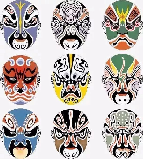 戏曲花脸面部表演技巧