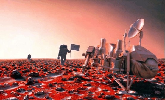 火星|火星上出现神秘人影，将手伸向探测器，他要干什么？