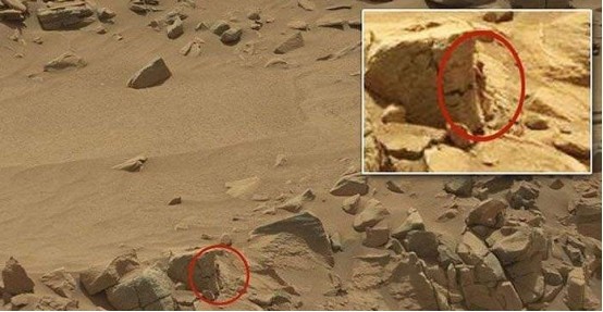 火星|火星上出现神秘人影，将手伸向探测器，他要干什么？