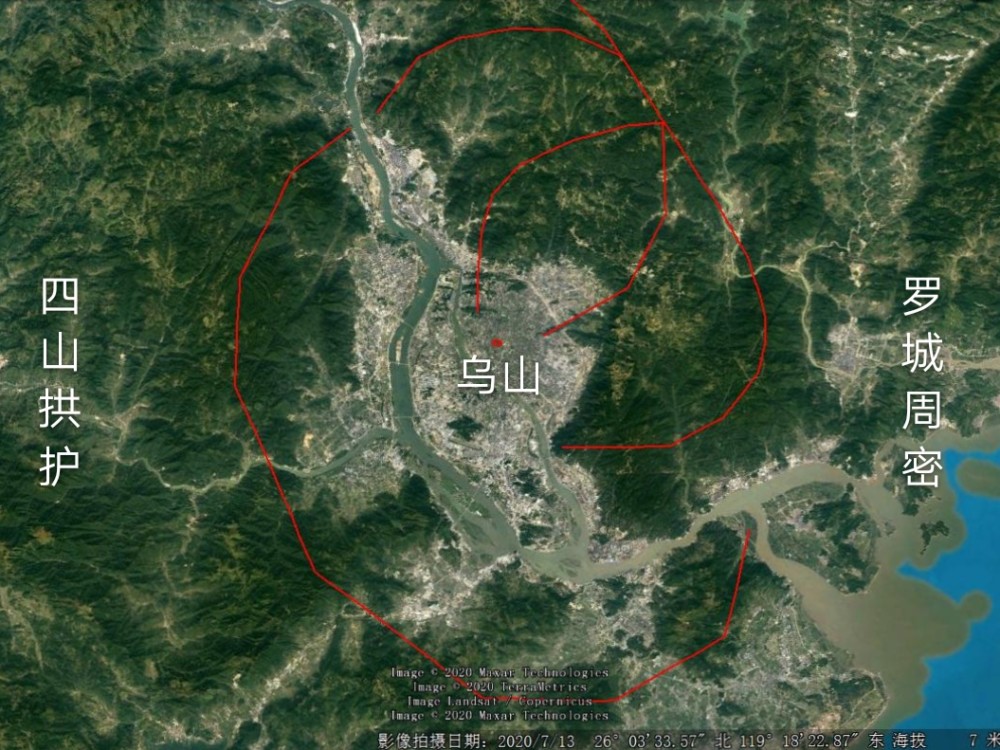 福建地形环境逼人福州地理百溪归流